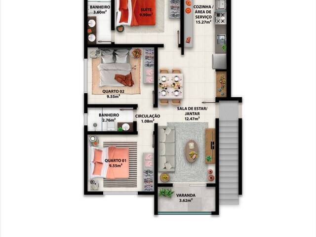 Apartamento para Venda em Porto Seguro - 3